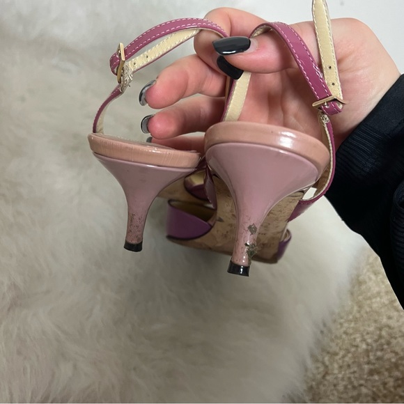 Jimmy Choo Volt Patent Leather Slingback Pump Heels - Picture 8 of 10